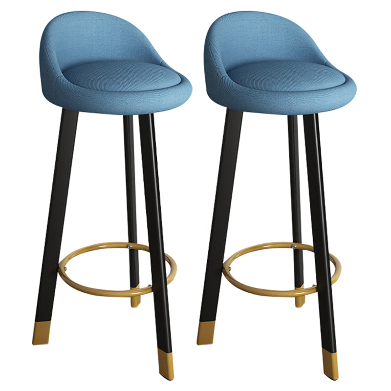 Sgabelli da bar per interni da 32,5 "in tessuto