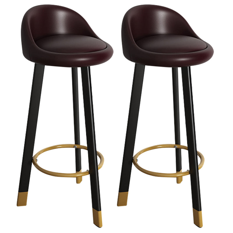 Sgabelli da bar per interni da 32,5 "in tessuto