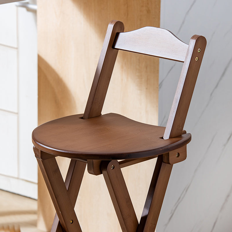 Vouwen houten tegenhoogte ontlasting ronde lage rug moderne arm minder ontlasting