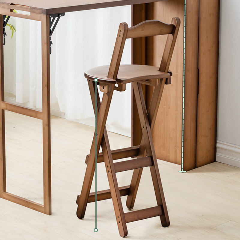 Vouwen houten tegenhoogte ontlasting ronde lage rug moderne arm minder ontlasting