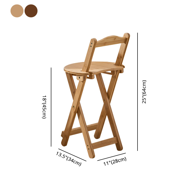Vouwen houten tegenhoogte ontlasting ronde lage rug moderne arm minder ontlasting