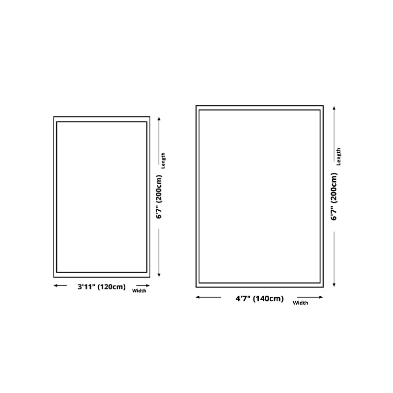 Black Modern Rug Polyester Circle Area Rug Non-Slip Backing Rug for Living Room