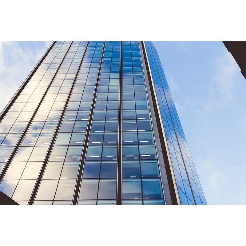 Modern Style City Mural Wallpaper for Living Room Decor, Water Resistant