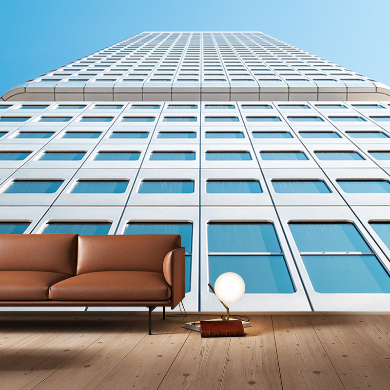 Architecture Mural Decal Modern Wall Decor for Meeting Room, Personalised Size