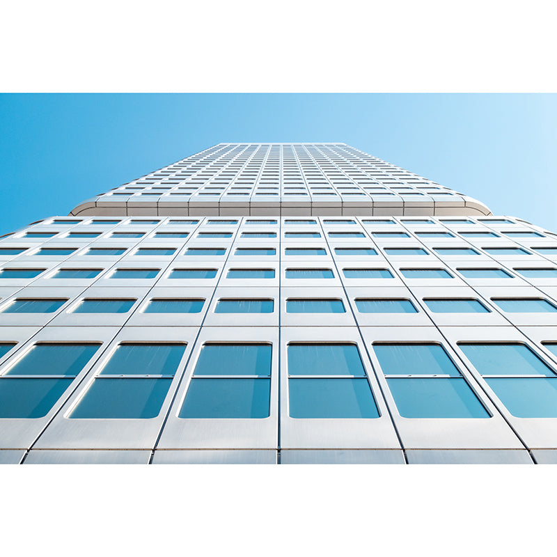 Architecture Mural Decal Modern Wall Decor for Meeting Room, Personalised Size