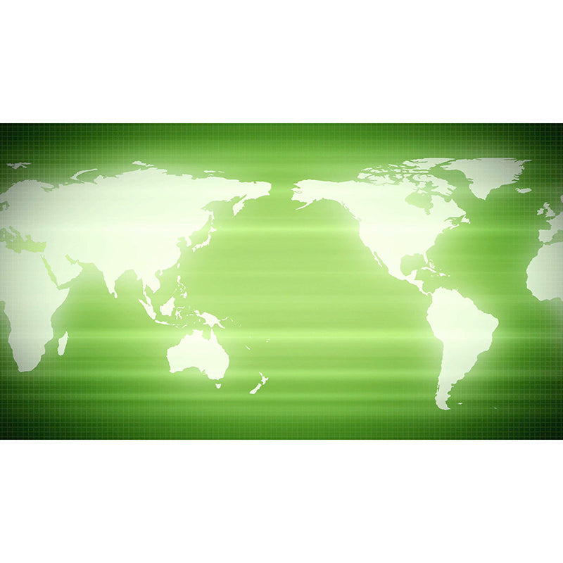 Continent Map Wallpaper Murals for Bedroom Water Resistant, Personalised Size