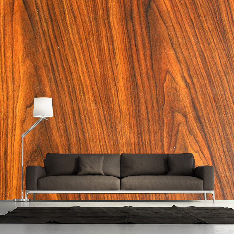 Industrial Wood Grain Mural Decal for Gust Room Moisture Resistant, Custom Size Available
