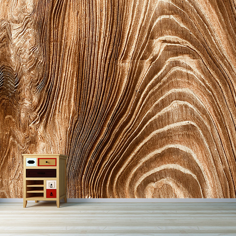 Wall Paper Murals Industrial Wood Grain for Bedroom, Personalized Size Available