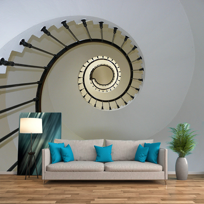 Space Extension Wall Mural Mildew Resistant Wall Covering for House Interior