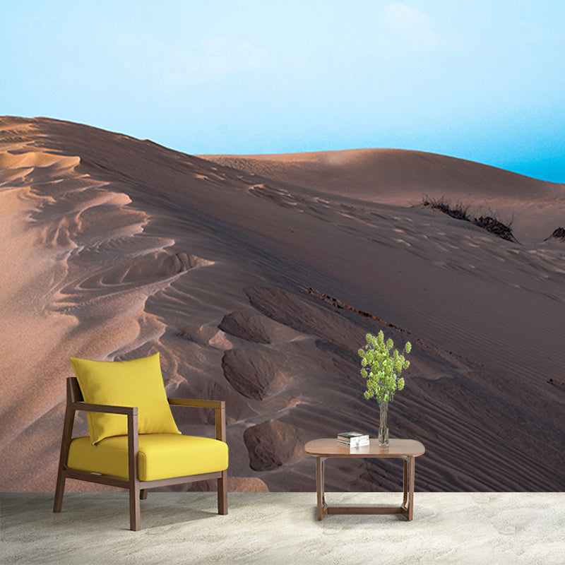 Tropical Desert Wall Covering for Sitting Room Water Resistant, Made to Measure