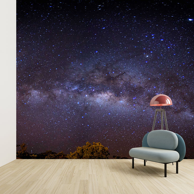 Star Universe Wall Mural Decals Home Decoration Boys' Bedroom, Stain Resistant
