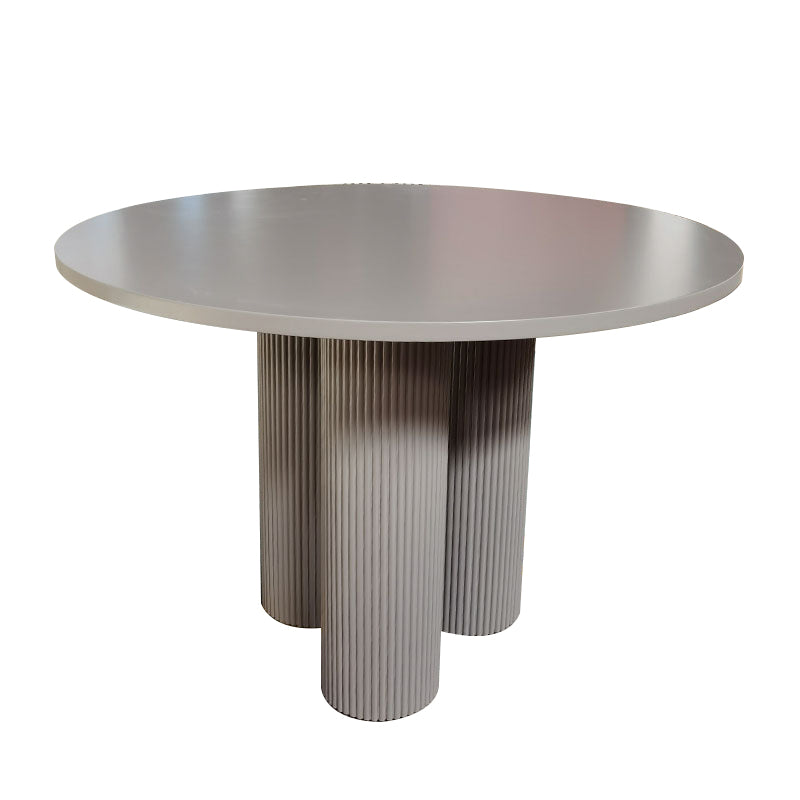 35,4 pollici round 3 gambe tavolo a tre colori Stile di semplicità con legno massiccio