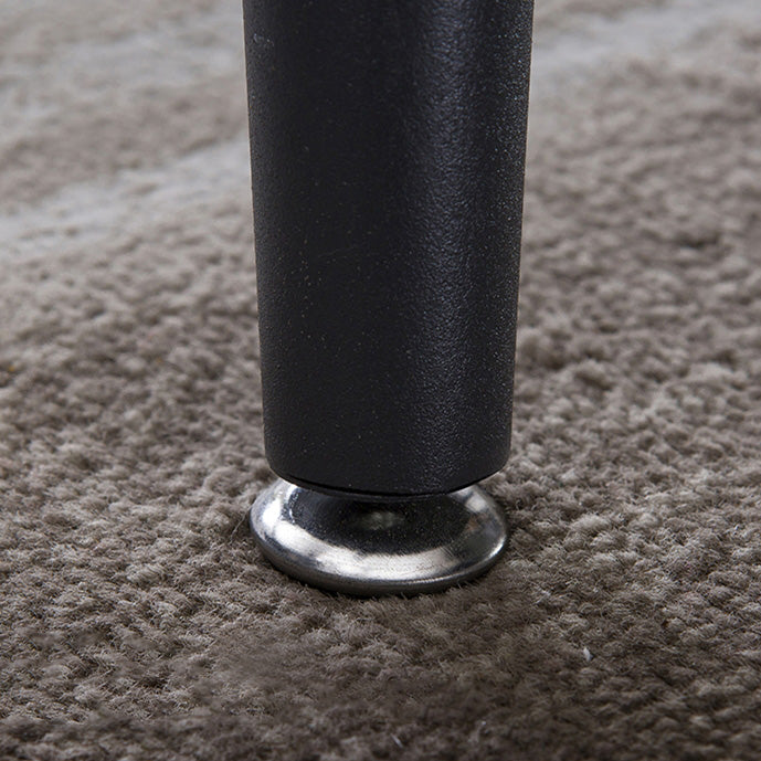 Mesa de comedor de piedra sinterizada Estilo industrial 4 patas Mesa base de rectángulo para comedor