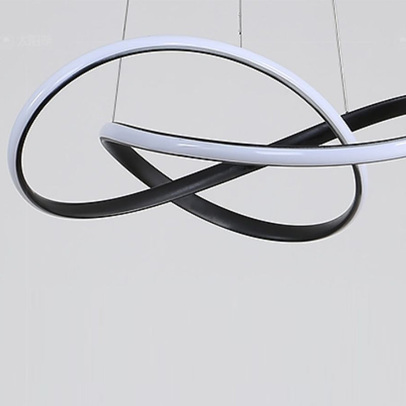 Lámparas de lámparas de lámpara de aluminio modernas lámparas colgantes de suspensión de 1 luces con sombra de gel de sílice