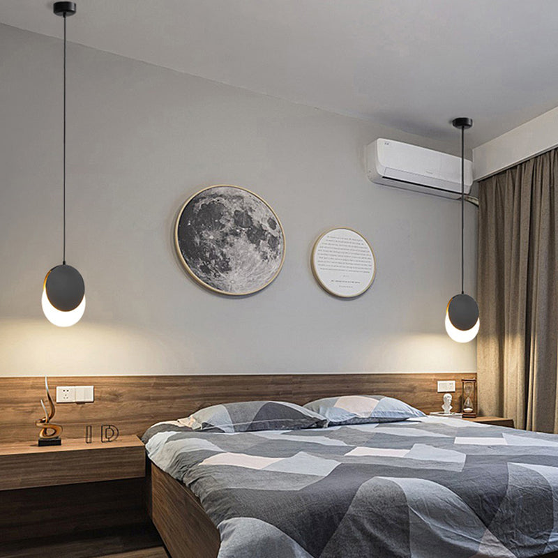 LED COSTES DE SUSPENSIÓN CONTAMPORO CONTERTIVO Metal Luces colgantes de colgantes para dormitorio