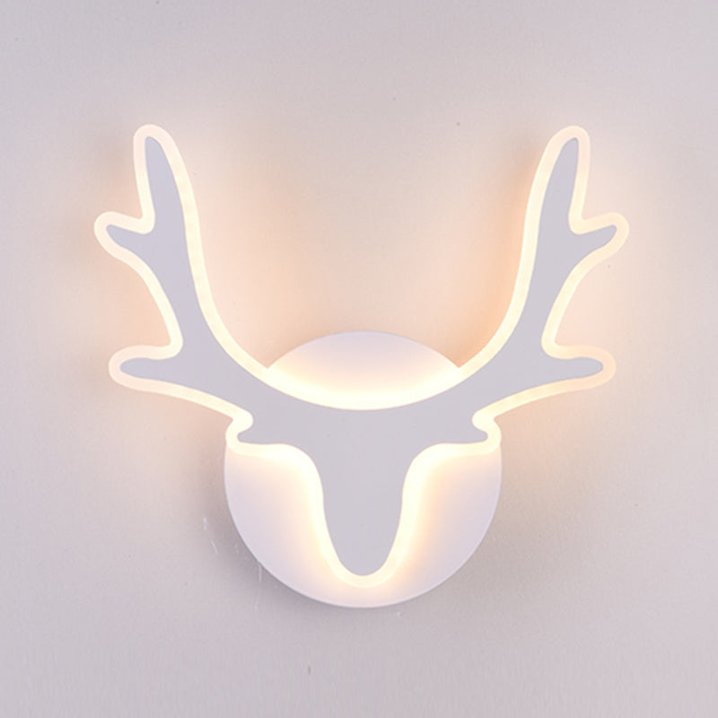 Modernist Wall Sconce Deer LED Minimalism Wall Mounted Light for Sitting Room