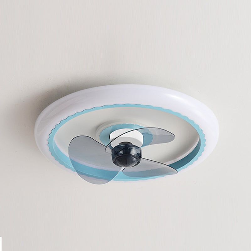 Macaron Round Éclairage du ventilateur