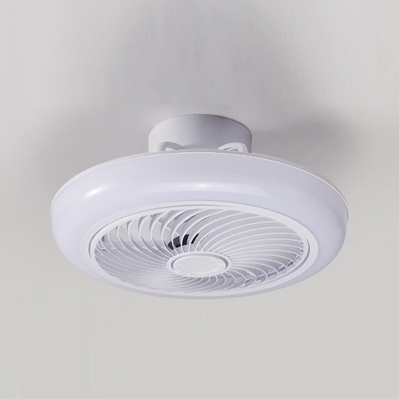 Style simple rond à la lampe à la lampe en acrylique LED à LED à LED en blanc