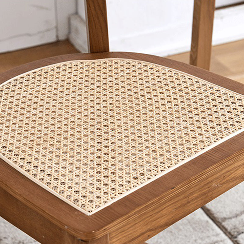 Taburete de bar de estilo tropical de 30 pulgadas, taburete de bar con base de madera y 4 patas para sala de estar