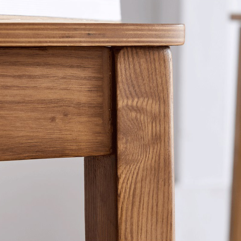 Taburete de bar de estilo tropical de 30 pulgadas, taburete de bar con base de madera y 4 patas para sala de estar