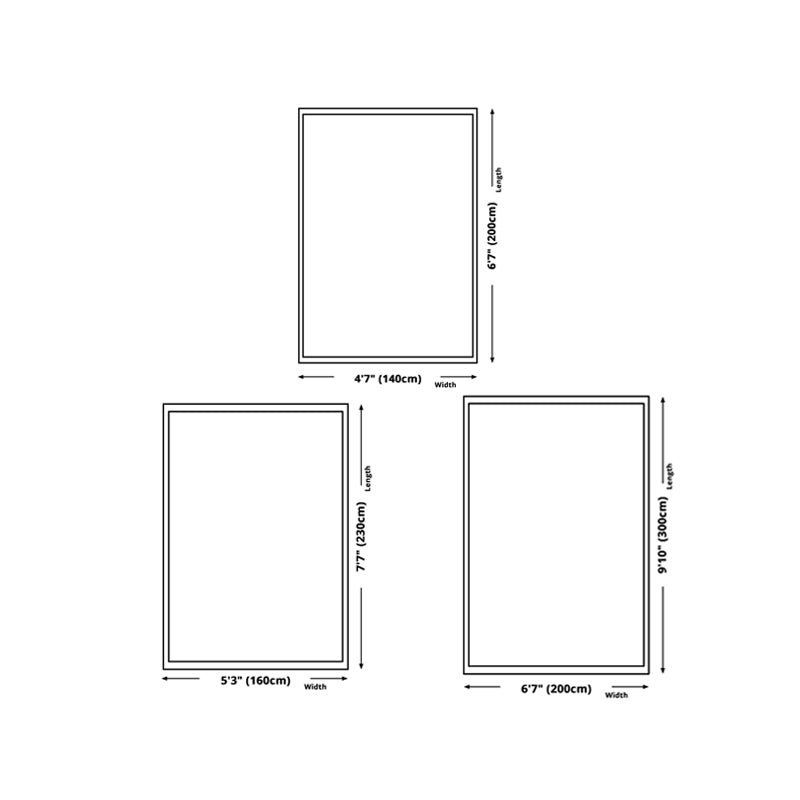 Black Modern Rug Polyester Zebra Rug Non-Slip Backing Rug for Drawing Room