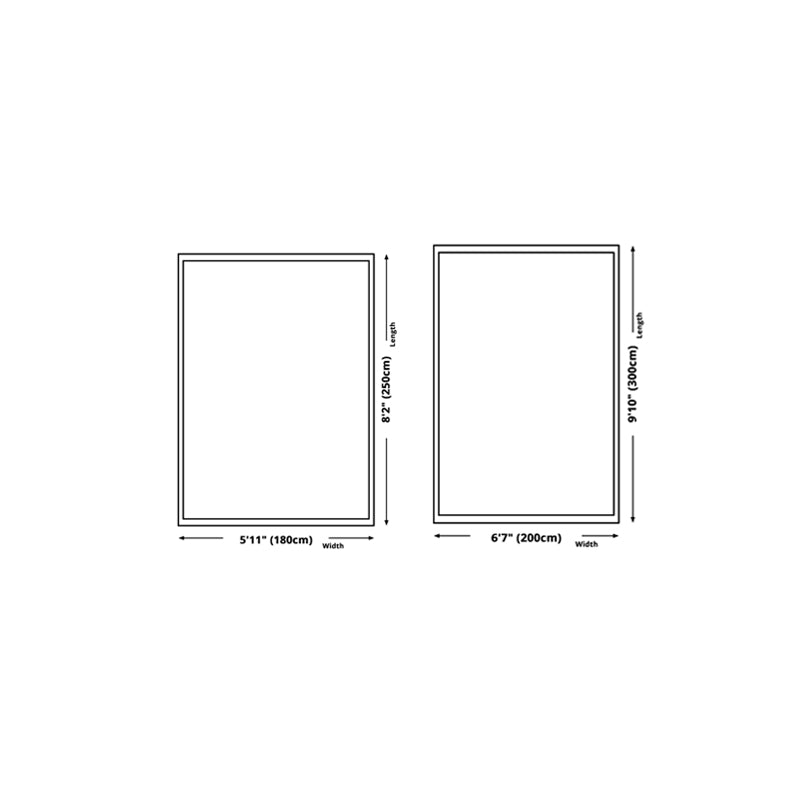 White Modern Carpet Polyester Line Carpet Non-Slip Backing Carpet for Drawing Room