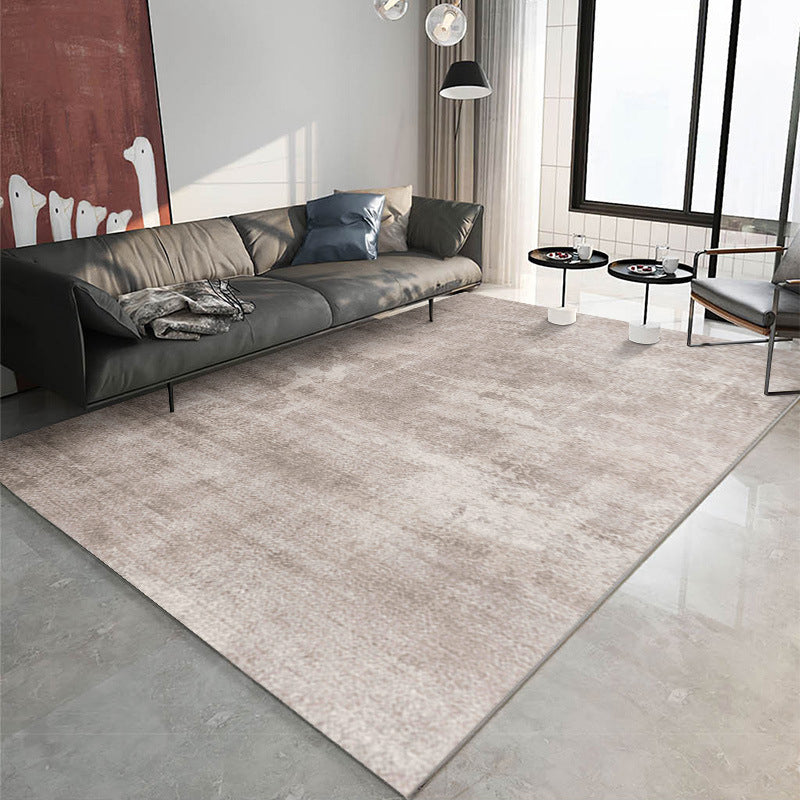 Alfombra de color de contraste púrpura alfombra moderna alfombra moderna para sala de estar