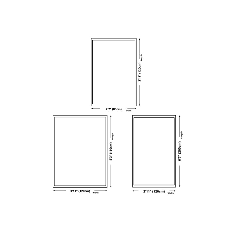 Light Green Dandelion Rug Blended Modern Rug Non-Slip Backing Rug for Living Room