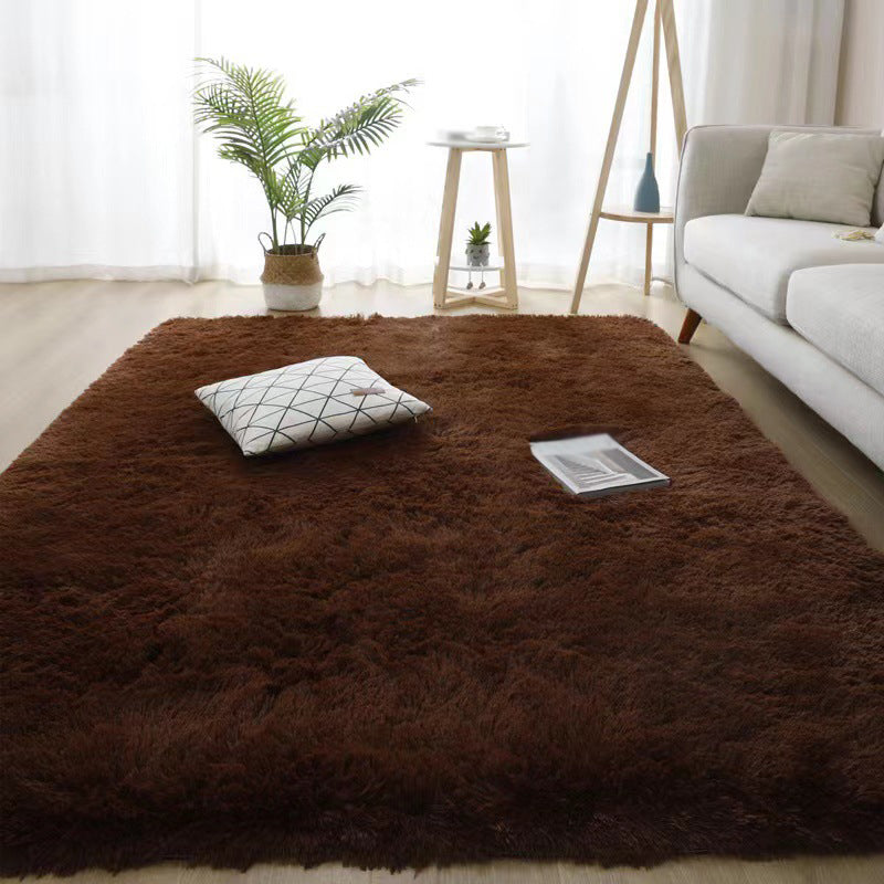 Moderner Wohnzimmer Teppich Trendy Krawatte Farbstoff Teppich Polyester Shag Teppich Nicht rutschfest