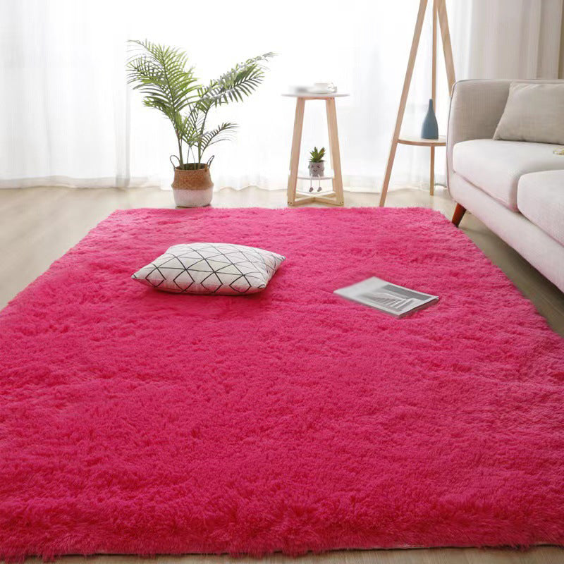 Moderner Wohnzimmer Teppich Trendy Krawatte Farbstoff Teppich Polyester Shag Teppich Nicht rutschfest