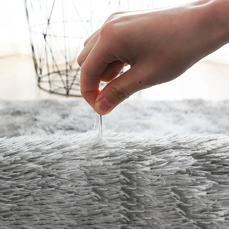 Moderner Wohnzimmer Teppich Trendy Krawatte Farbstoff Teppich Polyester Shag Teppich Nicht rutschfest