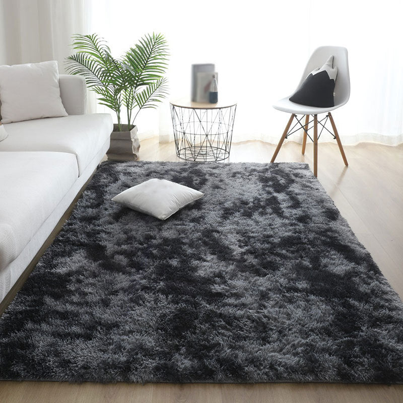Moderner Wohnzimmer Teppich Trendy Krawatte Farbstoff Teppich Polyester Shag Teppich Nicht rutschfest