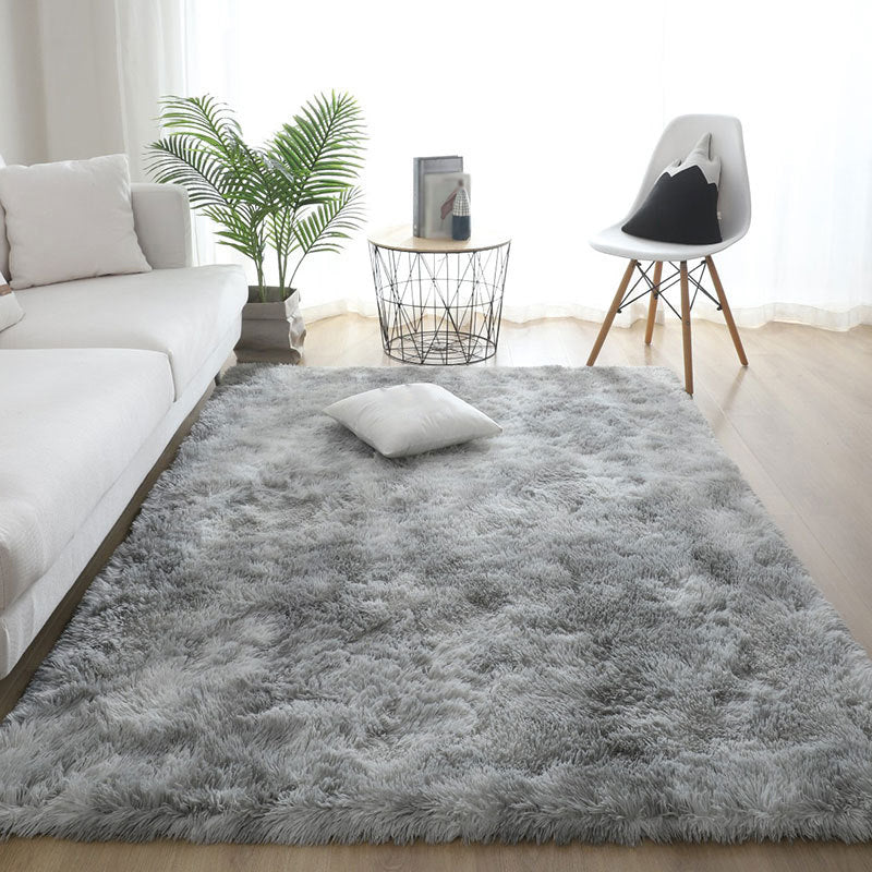 Moderner Wohnzimmer Teppich Trendy Krawatte Farbstoff Teppich Polyester Shag Teppich Nicht rutschfest