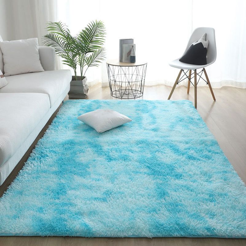 Moderner Wohnzimmer Teppich Trendy Krawatte Farbstoff Teppich Polyester Shag Teppich Nicht rutschfest