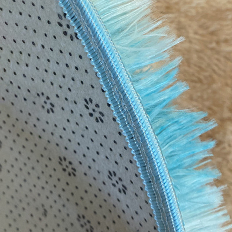 Alfombra de rampa de gradiente gris alfombra casual de poliéster alfombra lavable para sala de estar