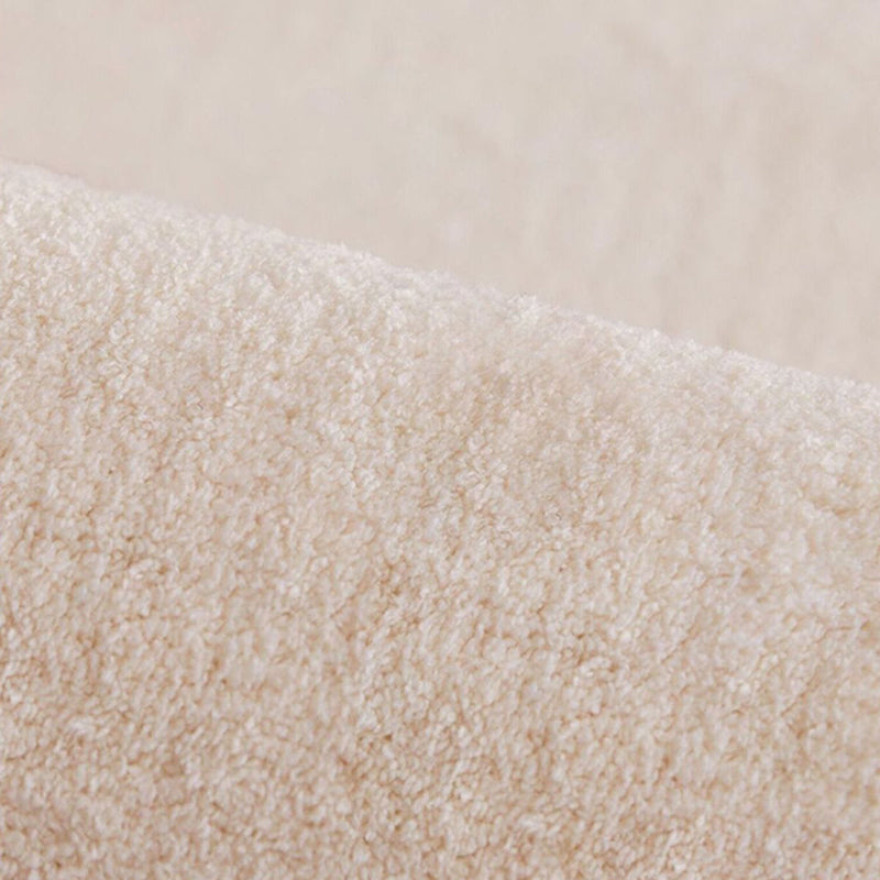 Yellow Check Rug Polyester Simple Rug Stain Resistant Rug for Home Decor