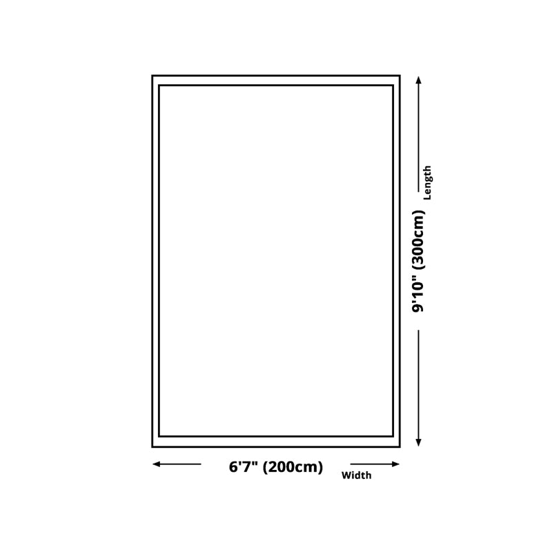 Carpet Washable Nordic Rug Polyester Stain Resistant Indoor Rug for Living Room