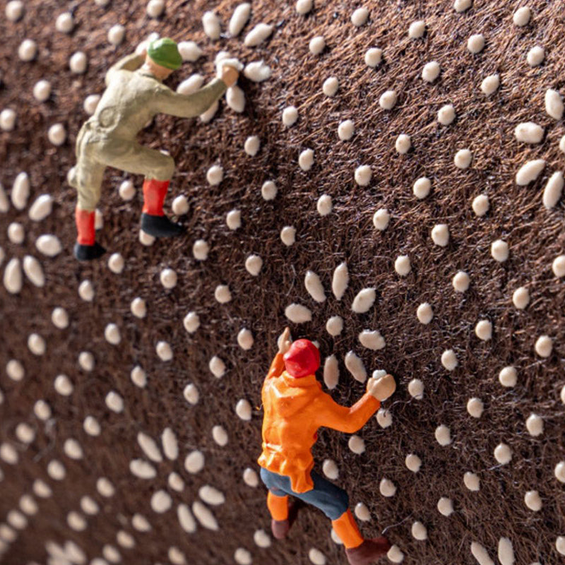 Orange Nordic Rug Polyester Striped Rug Non-Slip Backing Rug for Drawing Room