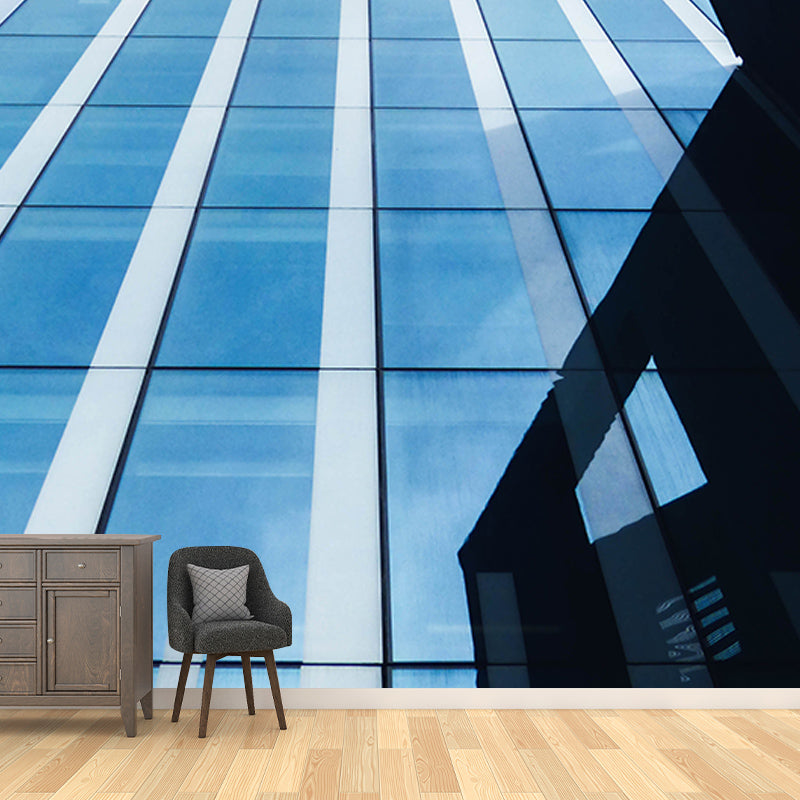 Architectural Wall Decals Moisture Resistant Mural Wallpaper for Meeting Room Decoration