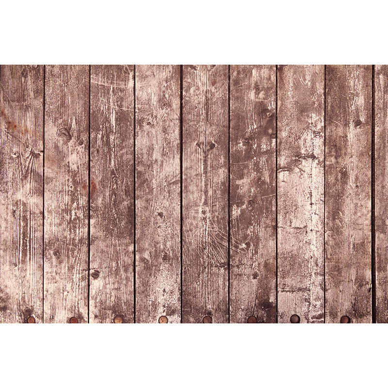 Wood Grain Industrial Style Wall Covering for Home Decor, Stain Resistant