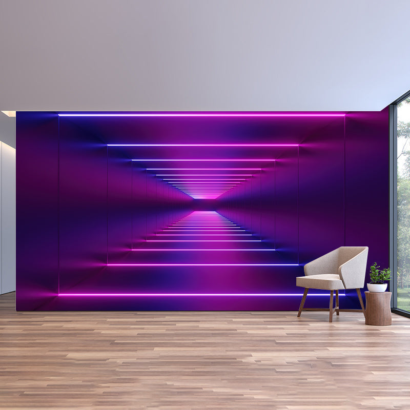 Wallpaper Fantasy Space Extension Mural for Sitting Room, Waterproofing, Made to Measure