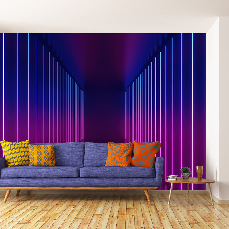 Wallpaper Fantasy Space Extension Mural for Sitting Room, Waterproofing, Made to Measure