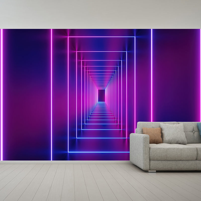 Wallpaper Fantasy Space Extension Mural for Sitting Room, Waterproofing, Made to Measure