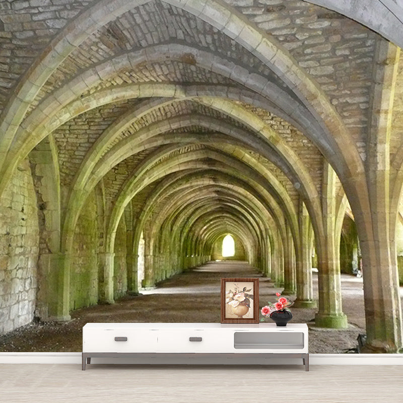 Space Extension Wallpaper Mural Water Resistant Modern Living Room Wall Art