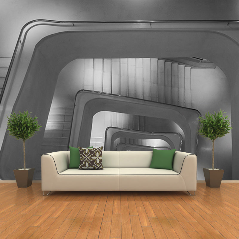 Space Extension Wallpaper Mural Water Resistant Modern Living Room Wall Art