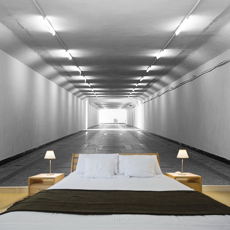 Space Extension Wallpaper Mural Water Resistant Modern Living Room Wall Art