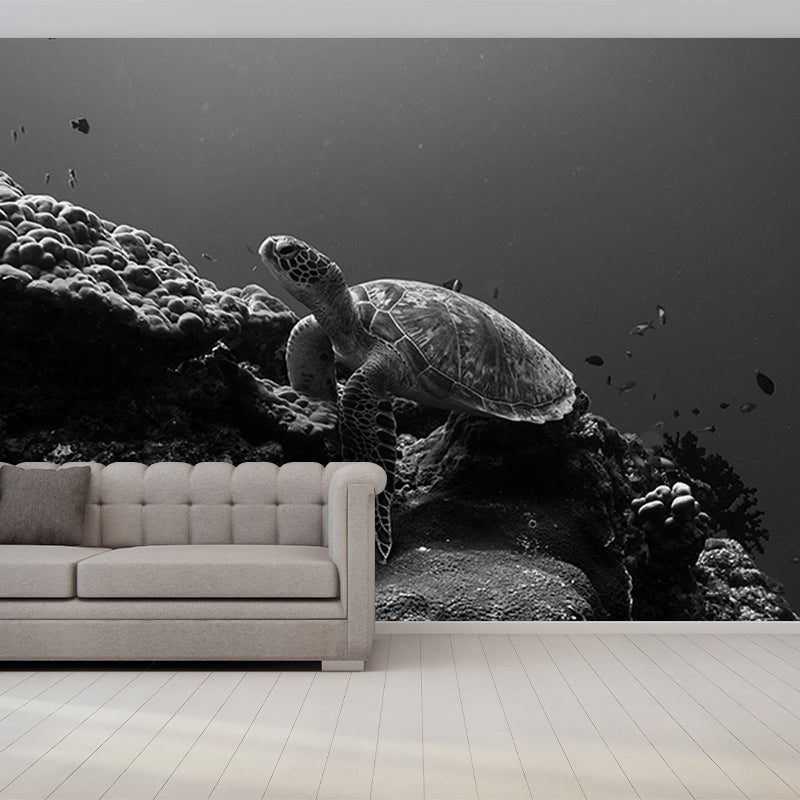 Undersea Creatures Wall Mural Decal for Sleeping Room, Made to Measure