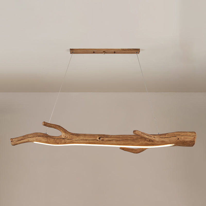 Lustre moderne île japonaise Lumières de lustre en acrylique pour la salle de thé