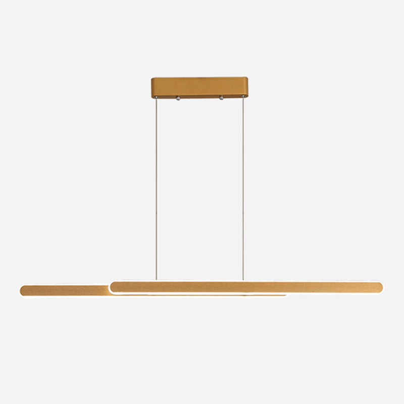 Linear Island Pendant LED Nordic Modern Ceiling Pendant Light for Office