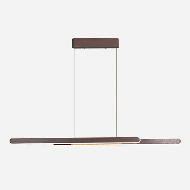 Linear Island Pendant LED Nordic Modern Ceiling Pendant Light for Office